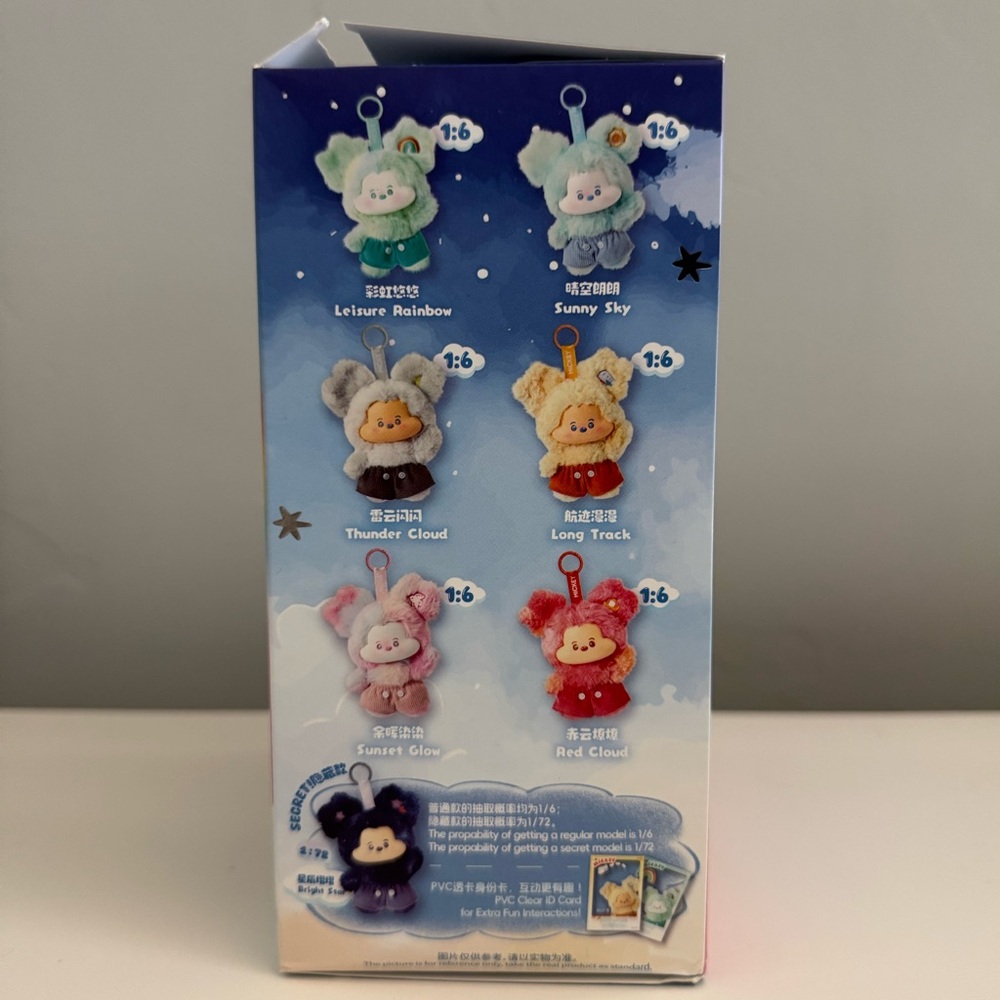 MINISO Disney Mickey Head in The Clouds Vinyl Plush Pendant- Red Cloud - NIB - Picture 9 of 10